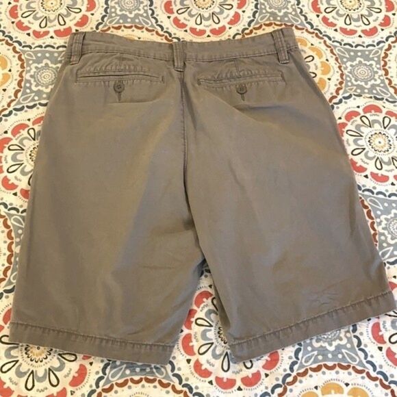 Sonoma Men’s Gray Flat Front Shorts Size 30 Waist - Picture 6 of 6